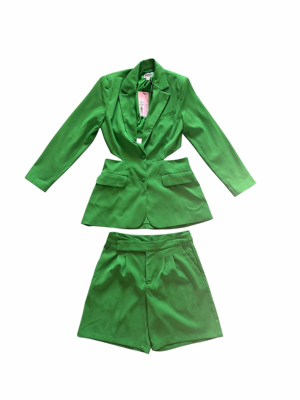 Future Collective Green Shorts Suit Set